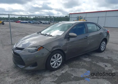 2017 Toyota Corolla Le from USA, damaged, VIN 2T1BURHEXHC888842